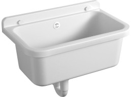 Aqualine Závěsná výlevka 55x34cm, plast, bílá PI5055