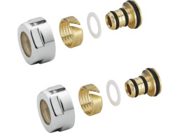 Sapho Svěrné šroubení pro Alupex 16mm, chrom CP6020
