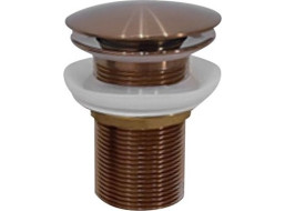 Sapho AURUM umyvadlová výpust 5/4“, click-clack, měď mat ND-AU300