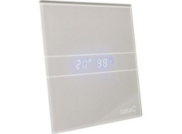 Cata Sklo pro ventilátor 00900600, stříbrná 21201105