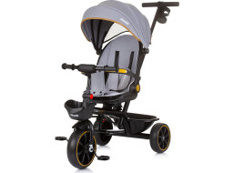 CHIPOLINO Tříkolka se stříškou Max Sport 2v1 Ash Grey