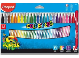 MAPED Fixy Color'Peps Jungle 18ks