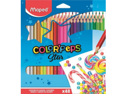 MAPED Pastelky trojboké Color'Peps 48ks