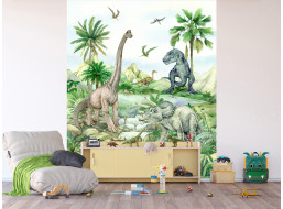 Dětská fototapeta - DINO 2 - 225x270 cm
