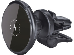 Solight magnetický držák MagSafe do auta s bezdrátovým nabíjením Qi 15W