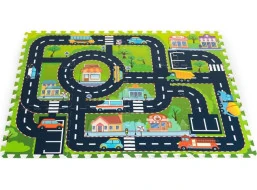 ECOTOYS Pěnové puzzle Městečko