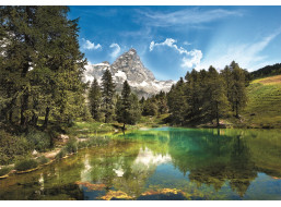 CLEMENTONI Puzzle Modré jezero 1500 dílků