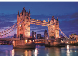 CLEMENTONI Puzzle Tower Bridge v noci 1000 dílků