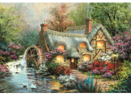 CLEMENTONI Puzzle Útočiště na venkově 1500 dílků
