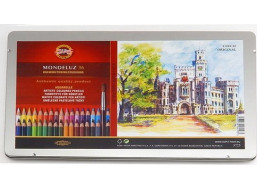 KOH-I-NOOR Akvarelové pastelky Mondeluz 3725 - 36 ks