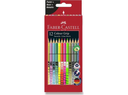 Faber-Castell Pastelky Grip 2001 speciální edice 12 ks