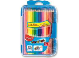 MAPED Pastelky trojhranné Color'Peps Smart Box 15 ks