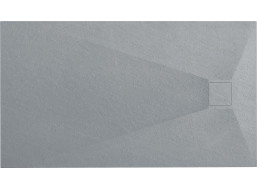 Sprchová SMC vanička REA MAGNUM GREY 90x120 cm - imitace kamene - šedá