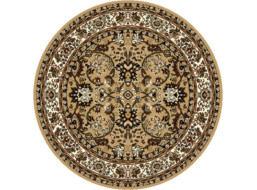 Kusový koberec TEHERAN T-117 beige kruh