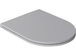 Isvea INFINITY WC sedátko, SLIM, odnímatelné, Soft Close, stone grey 40KF0547I-S