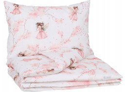 Dětské bavlněné povlečení do postýlky 120x90 cm BABYMAM PREMIUM - Lesní víly