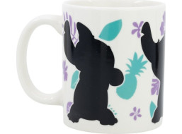 STOR Hrneček keramický měnící barvu 325 ml Stitch