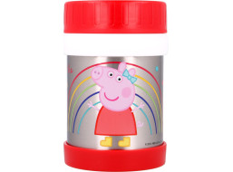 STOR Termodóza na jídlo nerezová Prasátko Peppa 284 ml
