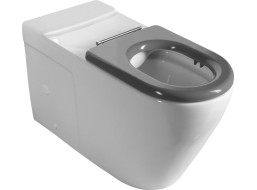 Sapho MEDIC RIMLESS WC mísa pro kombi, spodní/zadní odpad, bílá MC102-111