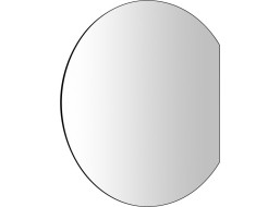 Sapho DARA CUT zrcadlo s LED podsvícením 20W, ø 100cm, topná fólie 30562CI