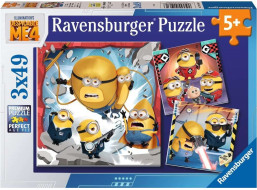 RAVENSBURGER Puzzle Já, padouch 4, 3x49 dílků