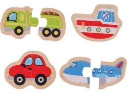 Bigjigs Toys Easy puzzle Dopravní prostředky