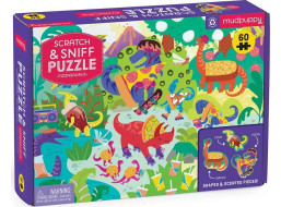 Mudpuppy Puzzle Pizzasaurus 60dílné s vůní