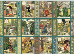 COBBLE HILL Puzzle Jardiniere: Zahradnický kalendář 1000 dílků