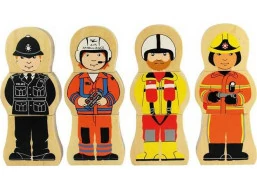 Bigjigs Toys Dřevěné puzzle profese