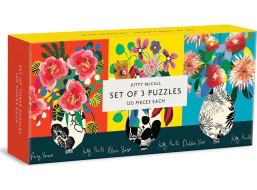 Galison Puzzle Sada Kitty McCall 120 dílků 3v1