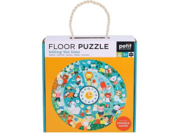Petit Collage Podlahové puzzle Ilustrované učební hodiny