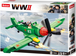 Sluban WWII M38-B0683 Sovětský stíhací letoun Iljušin II