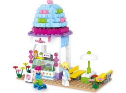 Sluban Girls Dream Town M38-B0525 Zmrzlinový krámek