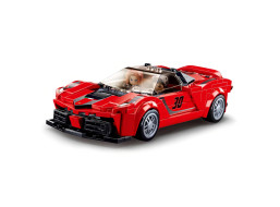Sluban Modely M38-B0955 Červený italský sporťák