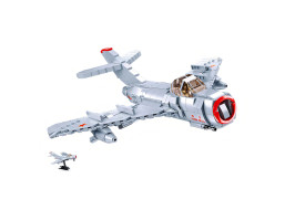Sluban Model Bricks M38-B0983 Proudový stíhací letoun MiG-15