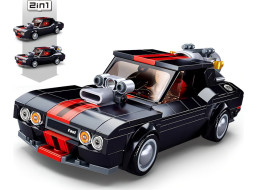 Sluban Model Bricks M38-B1085 Pouliční závodní auto 2v1