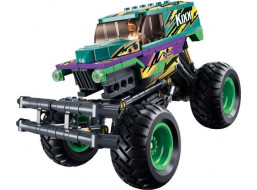 Sluban Power Bricks M38-B1161 Natahovací auto Bigfoot Green-Purple Speed ​​​​Kixx