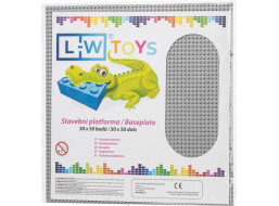 L-W Toys Velká podložka na stavění 50x50