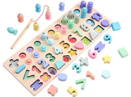 2Kids Toys Multifunkční deska vkládačka 4v1