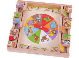 Bigjigs Toys Ruleta se zvířátky
