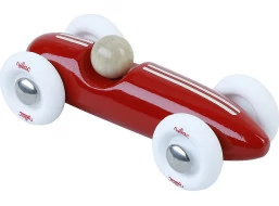 Vilac Dřevěné auto mini Grand prix vintage červené