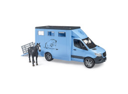 Bruder Vůz pro přepravu zvířat MB Sprinter s figurkou koně