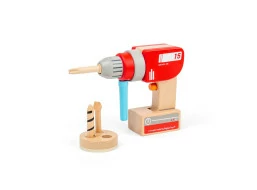 Bigjigs Toys Dřevěná vrtačka