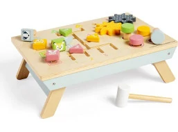 Bigjigs Toys Pracovní stůl se zatloukačkou