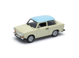 Welly Trabant 601 1:24 béžový s modrou střechou