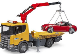 Bruder Scania Super 560R odtah s autem
