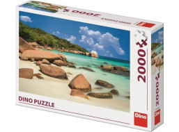Dino Puzzle Pláž 2000 dílků