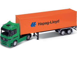 Welly Tahač s přívěsem Mercedes-Benz Actros 1:32