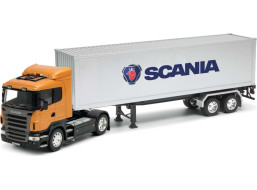 Welly Tahač s přívěsem Scania R 470 model 1:32