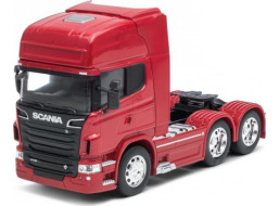 Welly Tahač Scania V8 R730 1:32 červený